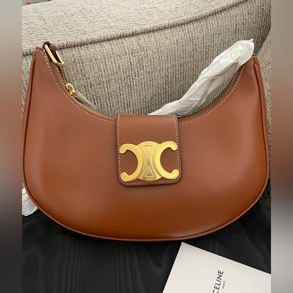 Celine Ava triomphe shoulder bag